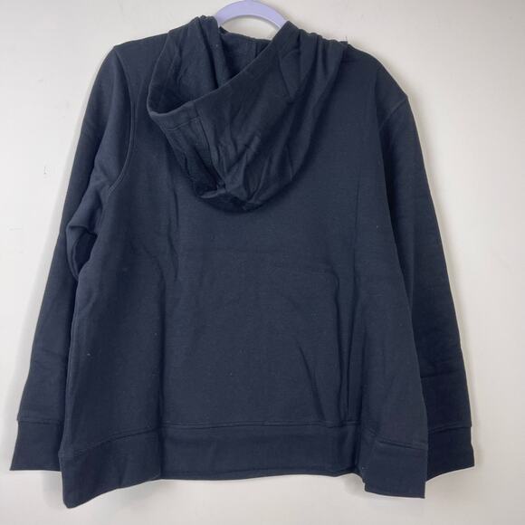 ID Ideology Deep Black Pullover Hoodie NWT Plus Size 1X - Picture 5 of 7